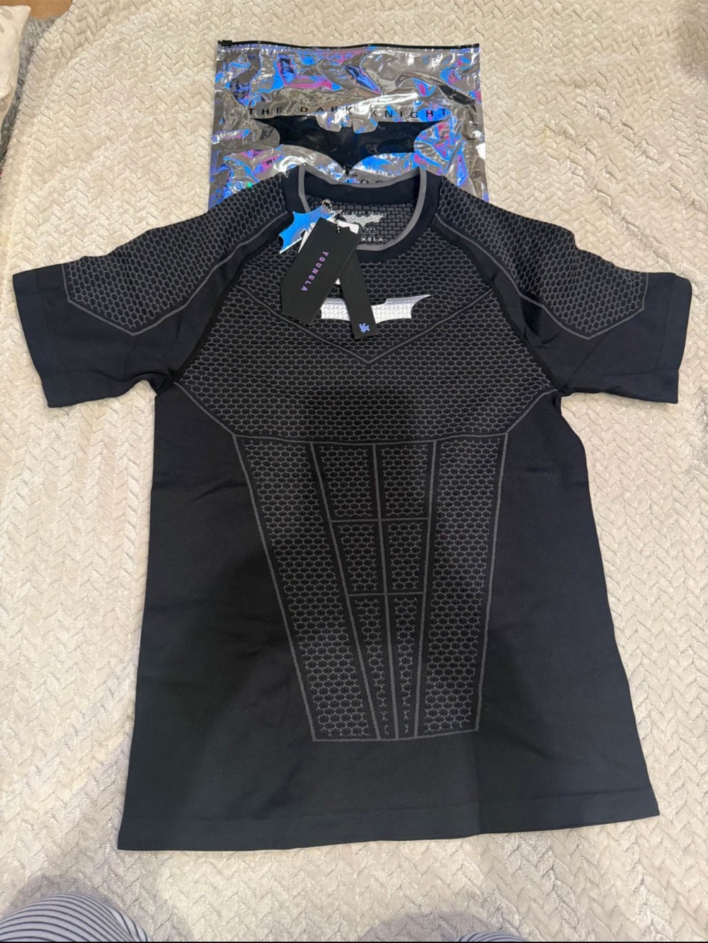Under Armour Black Short Sleeve Compression Shirt for Kids
